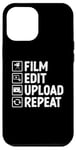 iPhone 15 Pro Max Film Edit Upload Repeat Photography Camera Photographer Case