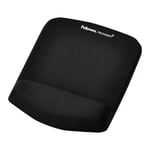 Fellowes Mouse Mat Wrist Support - PlushTouch Mouse Pad with Non Slip