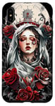 Coque pour iPhone XS Max #snirt mystique femme t-shirt femme noire rose noire