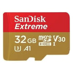 Sandisk Extreme 32 Go MICROSDHC UHS-I Classe 10