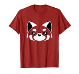 Red Panda Cute Face for Animal Lovers and Wildlife Fans T-Shirt