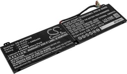 Kompatibelt med Acer Predator Triton 500 PT515-51-502R, 15.2V, 5400 mAh