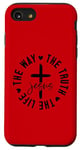 iPhone SE (2020) / 7 / 8 The way. The truth. The life. Jesus. Christian God love. Case