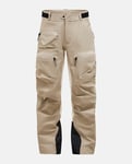 Peak Performance Men Vislight Gore-Tex C-Knit Pants Avid Beige Sand Fog - 1st. kvar  - Alpingaraget