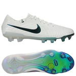 Nike Tiempo Legend 10 Elite Fg Pearl - Hvit/turkis Limited Edition - Gress (Fg), størrelse 38½