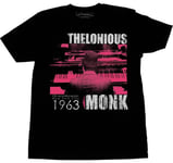 Thelonious Monk CBS 1963 Cool Jazz Musician Music Men's Tee Shirt JMM-MNK-1002