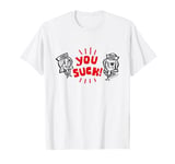 Stranger Things Scoops Ahoy Steve Harrington Robin You Suck T-Shirt