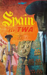 AIRLINES TWA ESPAGNE Rmqz-POSTER HQ 50x70cm d'une AFFICHE VINTAGE