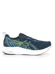 Asics Men's TSURUGI Sneaker, French Blue Electric Lime, 6 UK