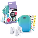 Canal Toys - Appareil Photo à Impression Instantanée Photo Creator, Selfie et Video - Papier Thermique pour 250 Photos - Ecran LCD - dès 8 Ans - Pochette CLK 012, Teal