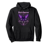 Gothic Moth 'Bad Omens' T-Shirt - Dark Aesthetic Occult Tee Pullover Hoodie