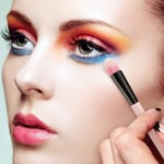 1 Set Makeup Brushes Kit Powder Eye Shadow Foundation Blush Blen D Gray