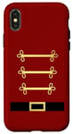 iPhone X/XS Toy Soldier Nutcracker costume uniform Case