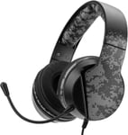 Janus Casque Gaming pour PS4/PS5/Xbox One/Xbox Series X/S Consoles et PC/Mobile/Tablette, Casque Gaming avec Micro Pliable, Micro 3.5 mm Jack - Camo