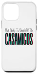 Coque pour iPhone 12 mini Plus susceptible de boire toutes les boissons Casamigos hommes femmes