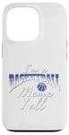 Coque pour iPhone 13 Pro Southern Moms Cadeau de basket-ball fantaisie pour femme Bleu et blanc