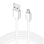 Câble Micro USB 4.5M, Câble de Chargeur Rapide Android Extra Long Câble de Charge de synchronisation de données USB Haute Vitesse Compatible pour PS4, Samsung Galaxy S7/ S6/ S5, HTC, Sony, LG, Nexus