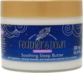 Feather & down Magnesium Soothing Sleep Butter (300Ml) - with Magnesium, Calming