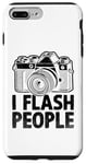 Coque pour iPhone 7 Plus/8 Plus I Flash Personnes Photographie Photographe