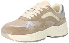 GANT FOOTWEAR Femme Neuwill Basket, Taupe Silver, 41 EU