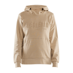 BLÅKLÄDER Luvtröja 3D Dam Varm Beige: 2XL