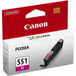 CARTOUCHE CANON MAGENTA 551 CLI-551 / CLI551 pas 550 noir cyan jaune gris