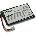 Vhbw - Batterie compatible avec Garmin Drive 50 lm, 51LMT, 51LMT-S gps, appareil de navigation (1100mAh, 3,7V, Li-ion)