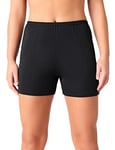 Bellivalini Femme Pantalon Court Shorts de Soie de Viscose BLV50-270 (Noir, M)