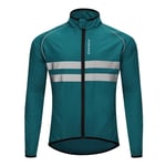 Veste De Pluie De Cyclisme,Maillot Multifonction Haute Visibilité,Route Vtt,Vélo,Coupe-Vent,Séchage Rapide,Manteau De Pluie,Coupe-Vent