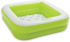 Intex Inflatable Square Paddling Pool 86x86x25 Cm Random Colour