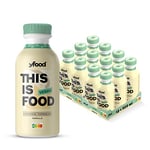 yfood Vegan Vanilla, tasty vegan meal replacement, THIS IS FOOD drink, 26g of protein, 26 vitamins and mineral, Plant based shake (12 x 500ml)