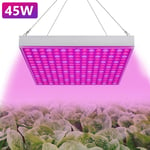 TolleTour 45w Lampe Horticole LED de Croissance Floraison LED Grow Light pour LED Culture Indoor Plante Hydroponique éclairage Germination