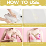 4Pcs Castor Oil Breast Pack Breast Pack Wrap Breast Pads Castorbean Care