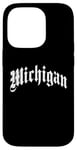 iPhone 14 Pro Michigan - Old School Design - Classic Case