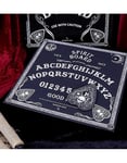 Black and White Spirit Board / Ouija Brett med Plakett