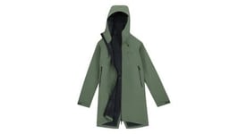 Veste 3 4 impermeable lagoped grand tetras vert