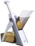 SUPMAKIN Safest Mandoline Vegetable Slicer/Chopper, Potato Chip Cutter, Grey 