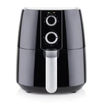 Vitinni 3.8L Air Fryer, Small and Compact Air Fryer, Easy to Control Manual Air Fryer, Perfect for Smaller Kitchens and Caravans, Rapid Air Circulation Reaching 200 Degrees Celsius, 30 Minute Timer