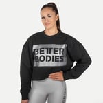 Better Bodies Chelsea Sweater Washed Black - XS