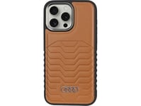 Audi Audi Synthetic Leather Magsafe Iphone 14 Pro Max 6.7" Brazowy/Brown Hardcase Au-Tpupcmip14pm-Gt/D3-Bn