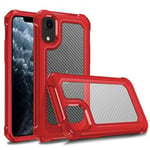 Coque Protection Maximale Robuste Anti-Chocs Couleur Rouge, Pour Apple Iphone Xr