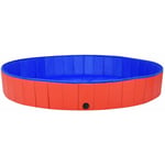 Vidaxl - Piscine pliable pour chiens Rouge 200x30 cm pvc