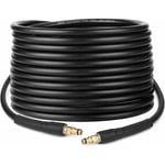 Tuyau Pour Nettoyeur Haute Pression 10m Tuyau déboucheur Flexible Noir Nettoyage de Canalisations Haute pression pour Nettoyeur haute Pression