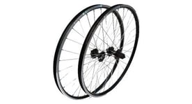 Roue 275  vtt arriere jante alu double paroi mach1 er10 noire frein patin   disque moyeu alu blocage rapide cassette 8 9 10v