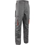 Coverguard - Pantalon Paddock ii coton polyester gris/orange txl 5PAP1500XL