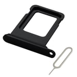 SIM Card Tray For iPhone 15/15 Plus – SIM Card Slot Tray SIM Card Holder - Black