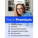 Pack Premium - Microsoft 365 Personnel + FlexiPDF Home &amp; Business + McAfee LiveSafe + Ashampoo Backup Pro 25 + inPixio Photo Studio Pro 12 + Le Robert Correcteur