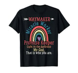 Religious Miracle Worker Waymaker Pride T-Shirt