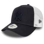 New Era Adjustable Mesh Trucker Cap - New York Yankees Navy