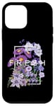 iPhone 12 mini Purple Fresh Bloom Flowers Purple Color Graphic Case